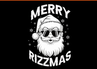 Merry Rizzmas Sigmas Svg, Santa Rizzmas Sigmas Svg, Santa Rizzmas Svg, Santa Sigmas SVG