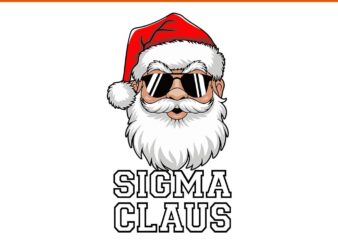 Santa Sigma Claus Svg, Merry Christmas Bruh Santa Svg, Merry Rizzmas Sigmas Svg