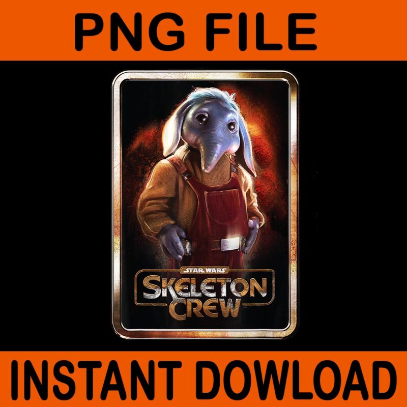 Star Wars Skeleton Crew Neel PNG, Star Wars Skeleton Crew PNG