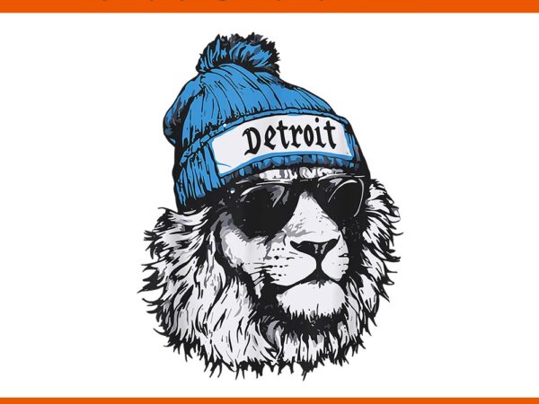 Detroit lovers png, detroit idea png t shirt vector illustration