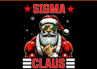 Sigma Claus Santa PNG, Sigma Claus Christmas PNG, Skibidi Rizzmas PNG, Skibidi Rizzmas Santa PNG