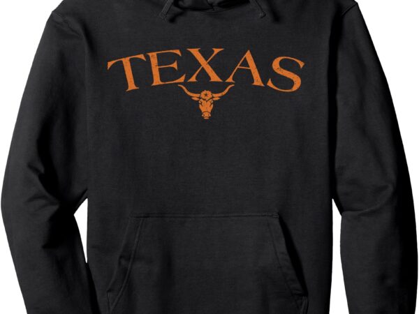 Vintage big texas longhorn bull hoodie pullover hoodie t shirt vector art