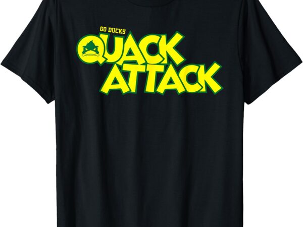 Vintage funny quack attack white, green and yellow duck t-shirt