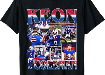 Vintage Keon Tee Graphic Coleman 90’s Style T-Shirt