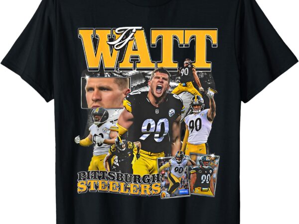 Vintage tj tee graphic watt 90’s style t-shirt