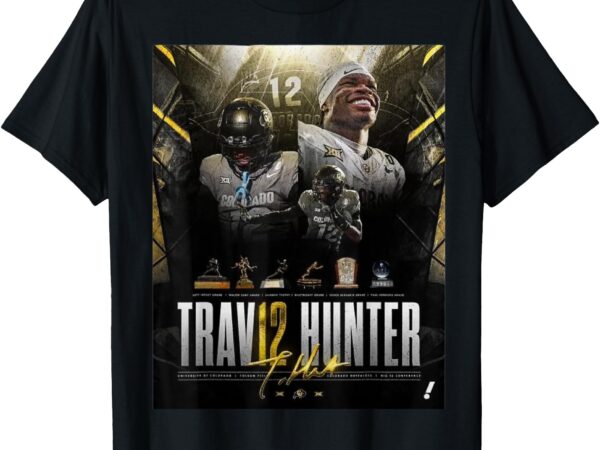 Vintage trophy finalist travis hunter design 90s ball player t-shirt