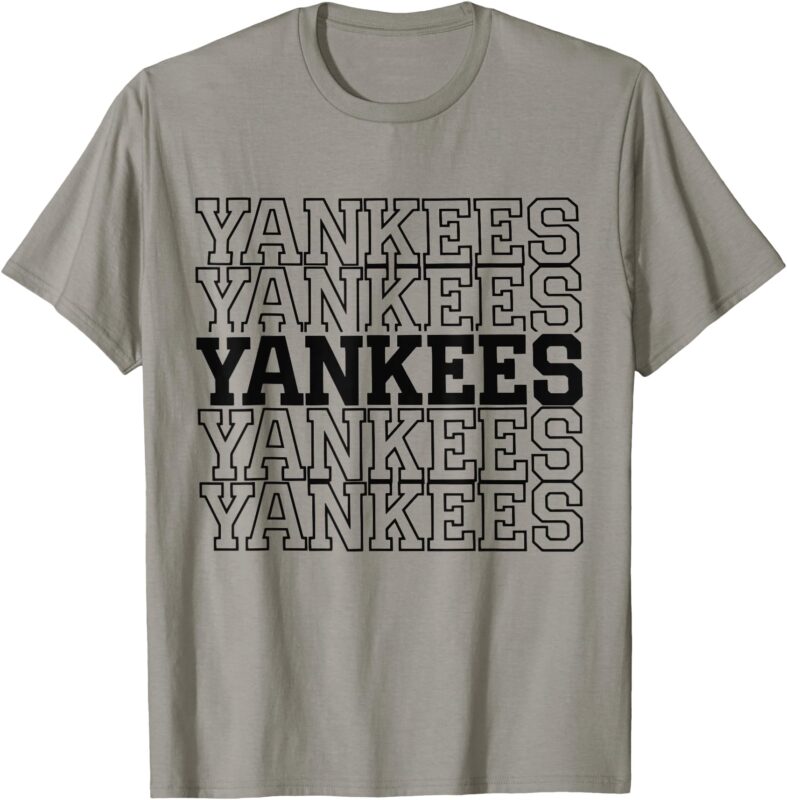 Vintage Yankees Personalized Name Retro Style 70s 80s T-Shirt