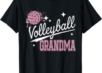 Volleyball Grandma Sport Volleyball Player T-Shirt