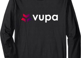 Vupa_ The Official Logo Collection – Defining Timeless Style Long Sleeve T-Shirt