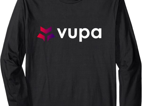 Vupa_ the official logo collection – defining timeless style long sleeve t-shirt