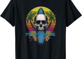 WCI Pacific Blue Surf Shop Skull Island T-Shirt