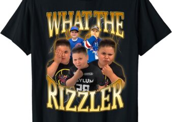 What The Rizzler Sigma Tee Rizzler Kid Funny Bring The Boom T-Shirt