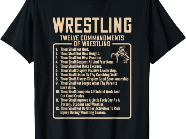 Wrestling coach team funny wrestler sport lover enthusiast t-shirt