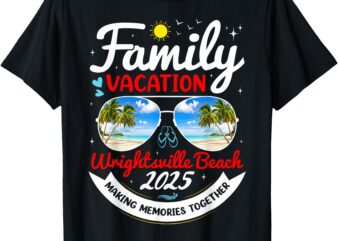 Wrightsville Beach Vacation 2025 Family Matching Beach Group T-Shirt