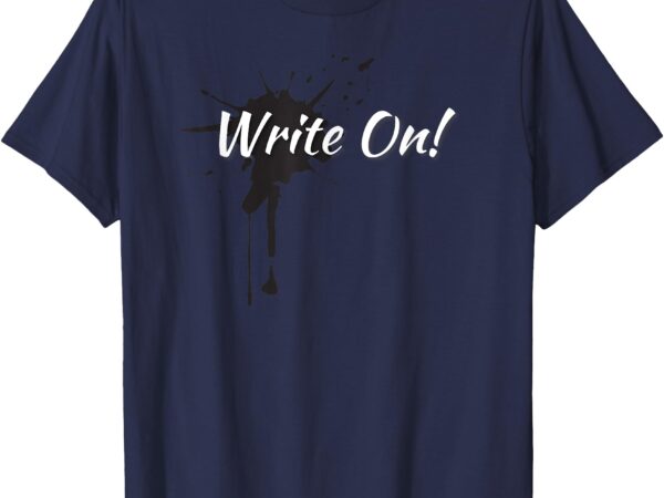 Write on! challenge t-shirt