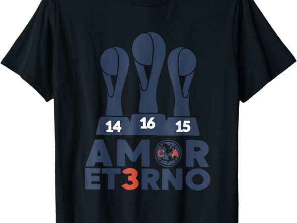 Funny odiame mas. america tricampeon. fans t-shirt