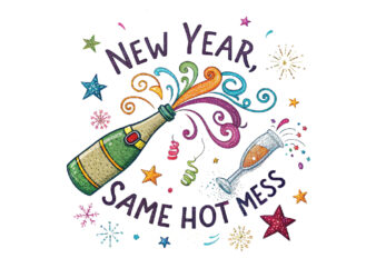 Funny Sarcastic New Year PNG