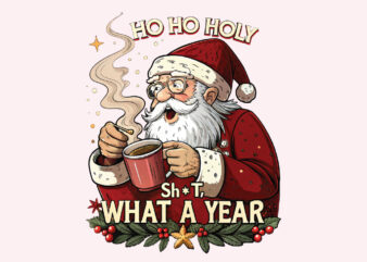 Funny Christmas Png Cute Santa Shirt Png