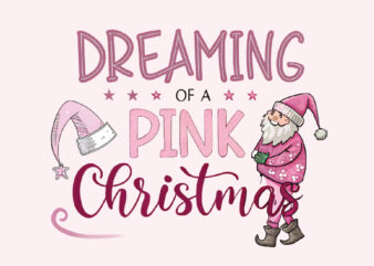 Dreaming of a Pink Christmas png