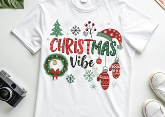 Christmas Vibes PNG Sublimation