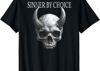 sinner by choice skull T-Shirt