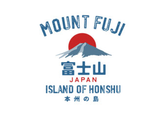 mount fuji t shirt designs for sale