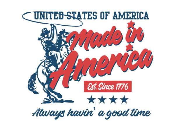 Made in america t shirt designs for sale