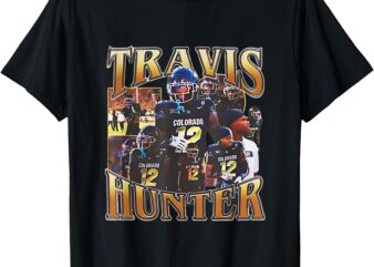 travis hunter Design 90s Graphic Tee T-Shirt