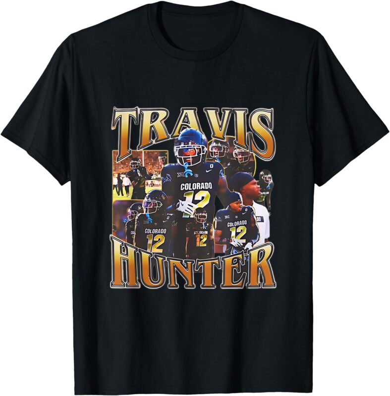 travis hunter Design 90s Graphic Tee T-Shirt