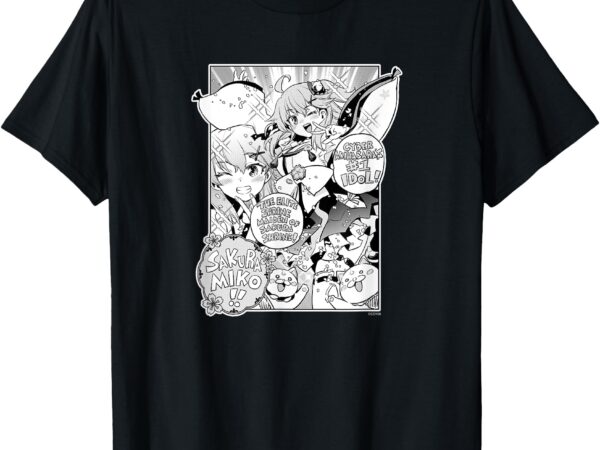 〈sakura miko〉_yamato phantasia_ manga panel (english) t-shirt