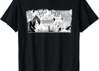 〈Shirakami Fubuki〉_Yamato Phantasia_ Manga Panel (English) T-Shirt