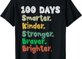 100 Days of School Smarter 100th Days Of School Boys Teens T-Shirt