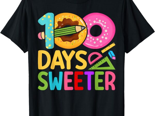 100 days of sweater weather 100th day of school teacher t-shirt