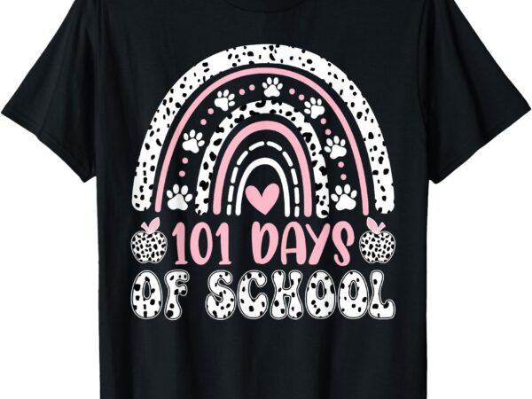 101 days of school today 101 days smarter lovers t-shirt