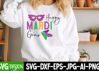 Happy Mardi Gras t-shirt design, Mardi Gras SVG, Mardi Gras Cut File, Mardi Gras Icons, Mardi Gras DXF, Mardi Gras Design, Mardi Gras Clipar