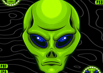 Alien Head Design