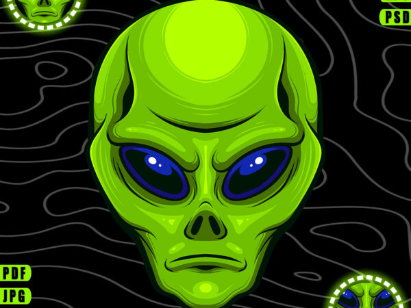 Alien head design