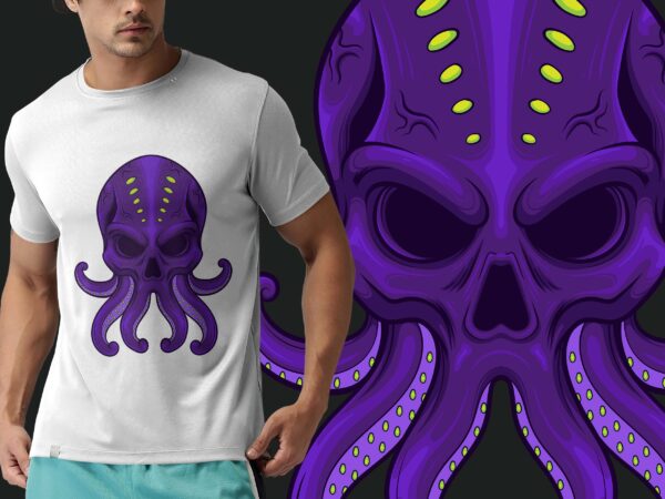 Alien octopus design