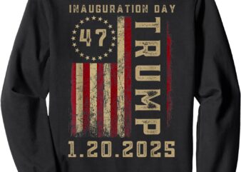 45 47 USA 47th President Donald Trump Inauguration Day 2025 Sweatshirt