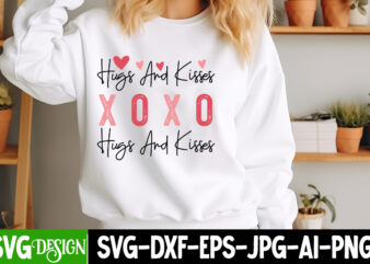 XoXo Hugs And Kisses t-shirt design,