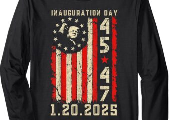 47 us flag Long Sleeve T-Shirt