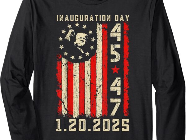 47 us flag long sleeve t-shirt