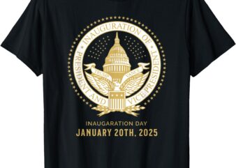 47th Presidential Inauguration President Donald Trump 2025 T-Shirt