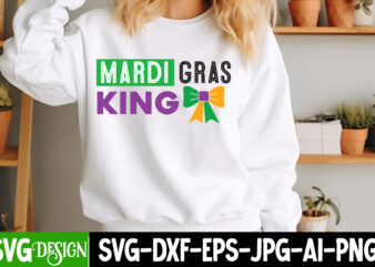 Mardi Gras King t-shirt design, Mardi Gras SVG, Mardi Gras Cut File, Mardi Gras Icons, Mardi Gras DXF, Mardi Gras Design, Mardi Gras Clipart