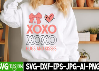 XoXo Hugs And Kisses t-shirt design