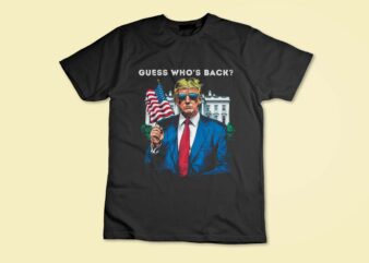 Funny Trump Is Back To Office T-Shirt design