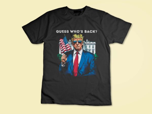 Funny trump is back to office t-shirt design