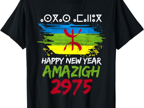 Amazigh flag happy yennayer 2025 t-shirt