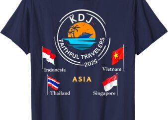 Faithful Travelers Asia 2025 T-Shirt