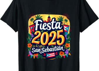 Balcones De Cora 2025 Fiesta De La Calle San Sebastián T-Shirt